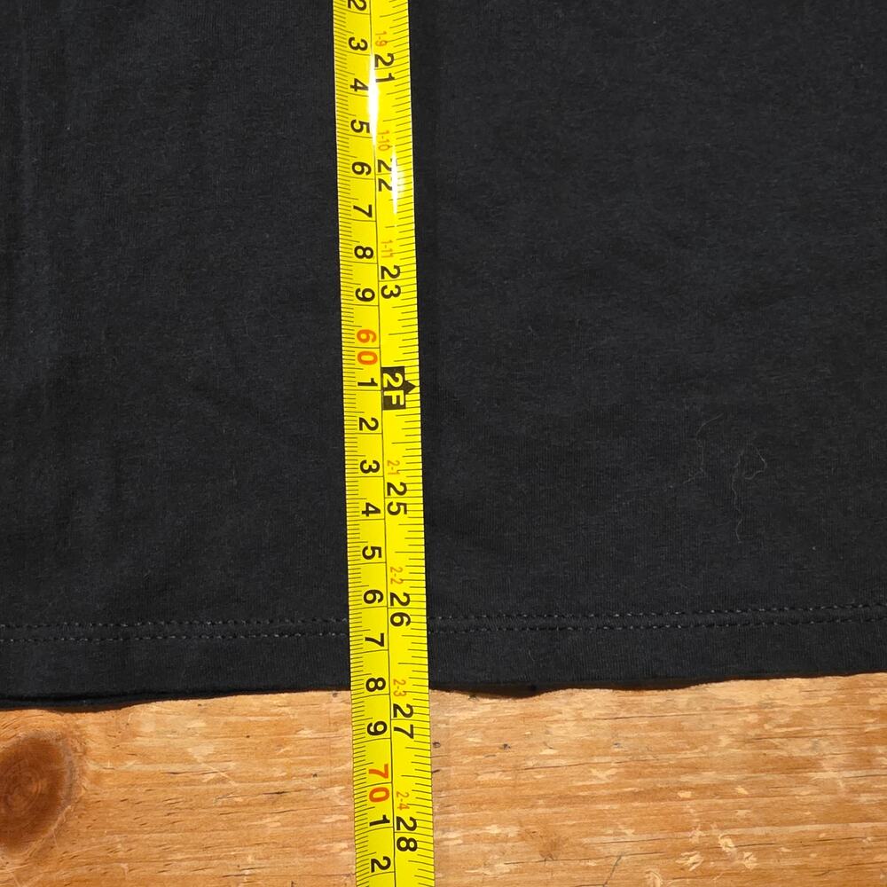 Womens XL MTV Black T-Shirt Short Sleeve Port Authority Cotton - Picture 7 of 7